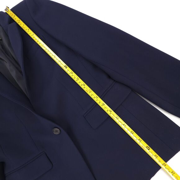 NEW J Crew Regent blazer in four-season stretch Blue Old Money Quiet Luxury 4 - Picture 3 of 8